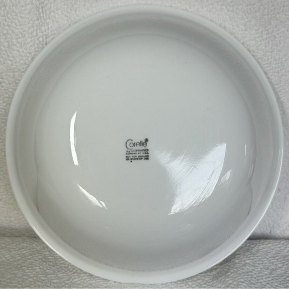 Corelle Burgundy Rose Large Serving Bowl 10 1/8” x 3” Unused Condition - Picture 12 of 13